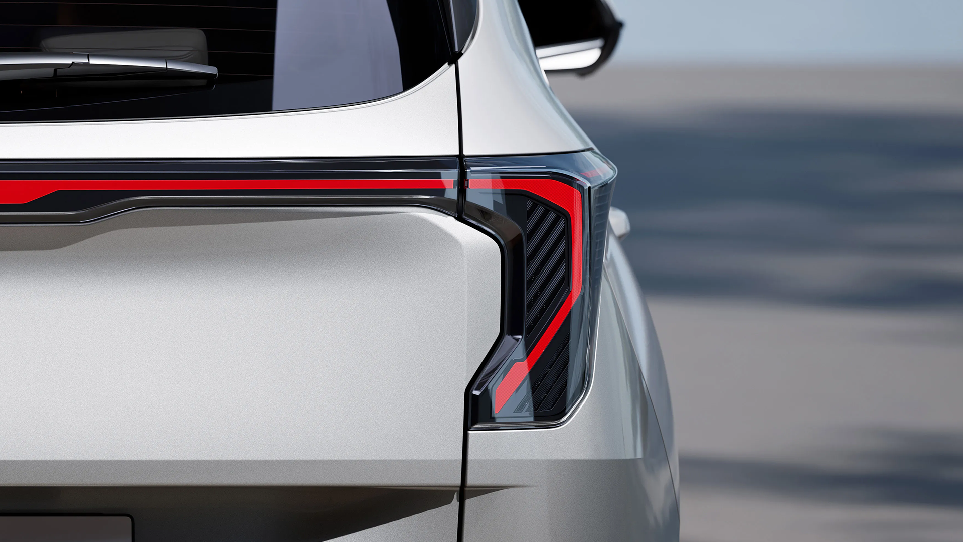 Rear LED Star-map tail lamps