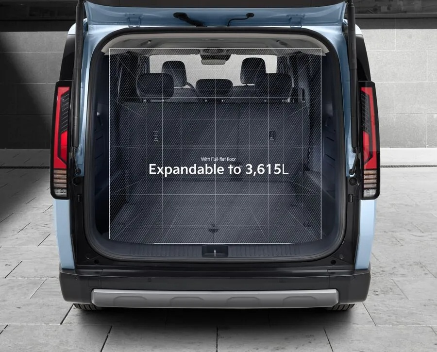 Ample load space, always ready for your journey